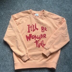 Zara kids sweatshirt women s size